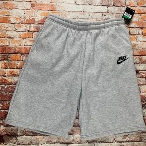 New Nike Shorts Grey Black Mens XL